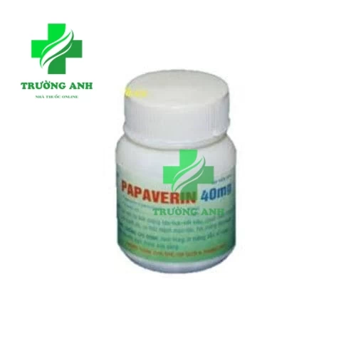 Papaverin 40mg Armephaco - Thuốc hỗ trợ điều trị co thắt cơ trơn hiệu quả